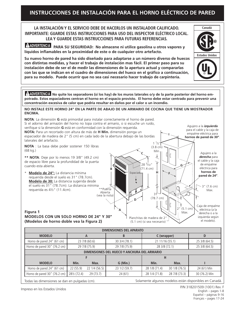 FRIGIDAIRE FEB24S5AS User Manual | Page 9 / 24