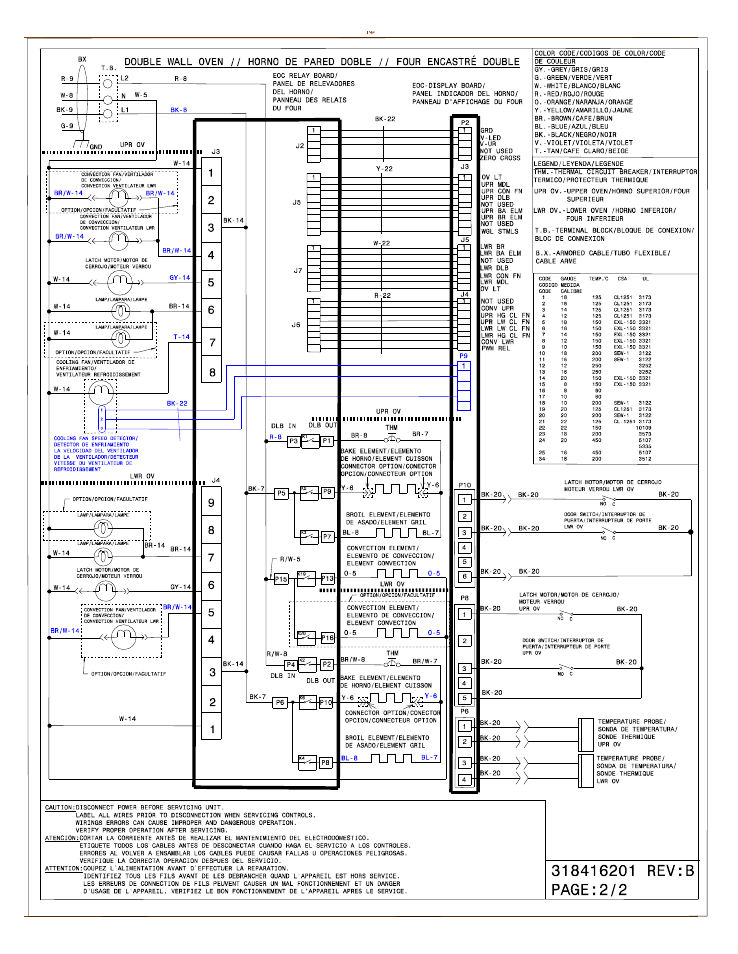 FRIGIDAIRE FGET3065KW User Manual | Page 2 / 2