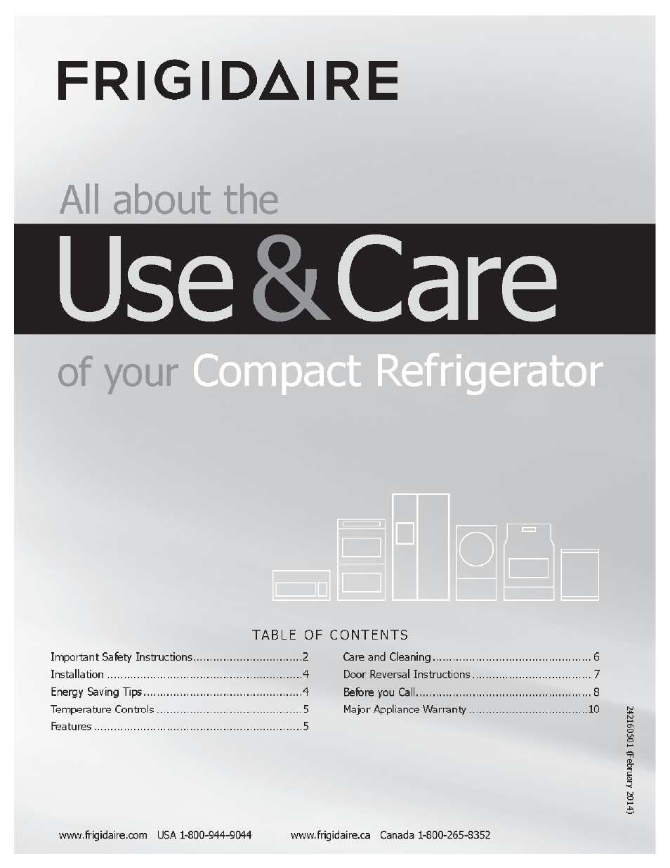 FRIGIDAIRE FFPS4533QM User Manual | 10 pages