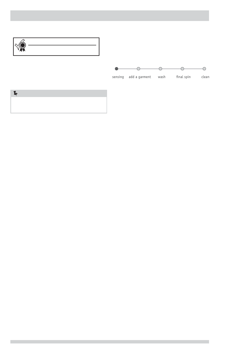 Operating instructions, Cycle settings, Cycle options other features | FRIGIDAIRE FFTW1001PW User Manual | Page 8 / 14