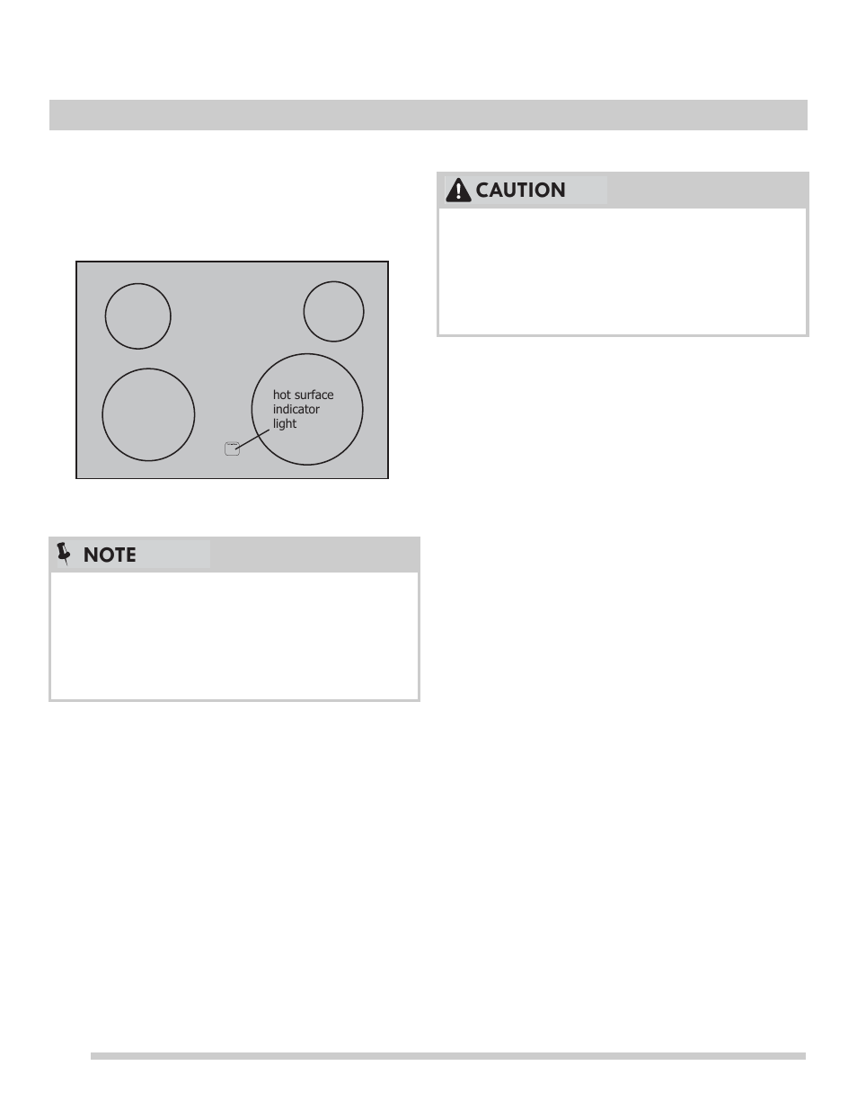 10 before setting surface controls, Caution | FRIGIDAIRE FFES3025PB User Manual | Page 10 / 37