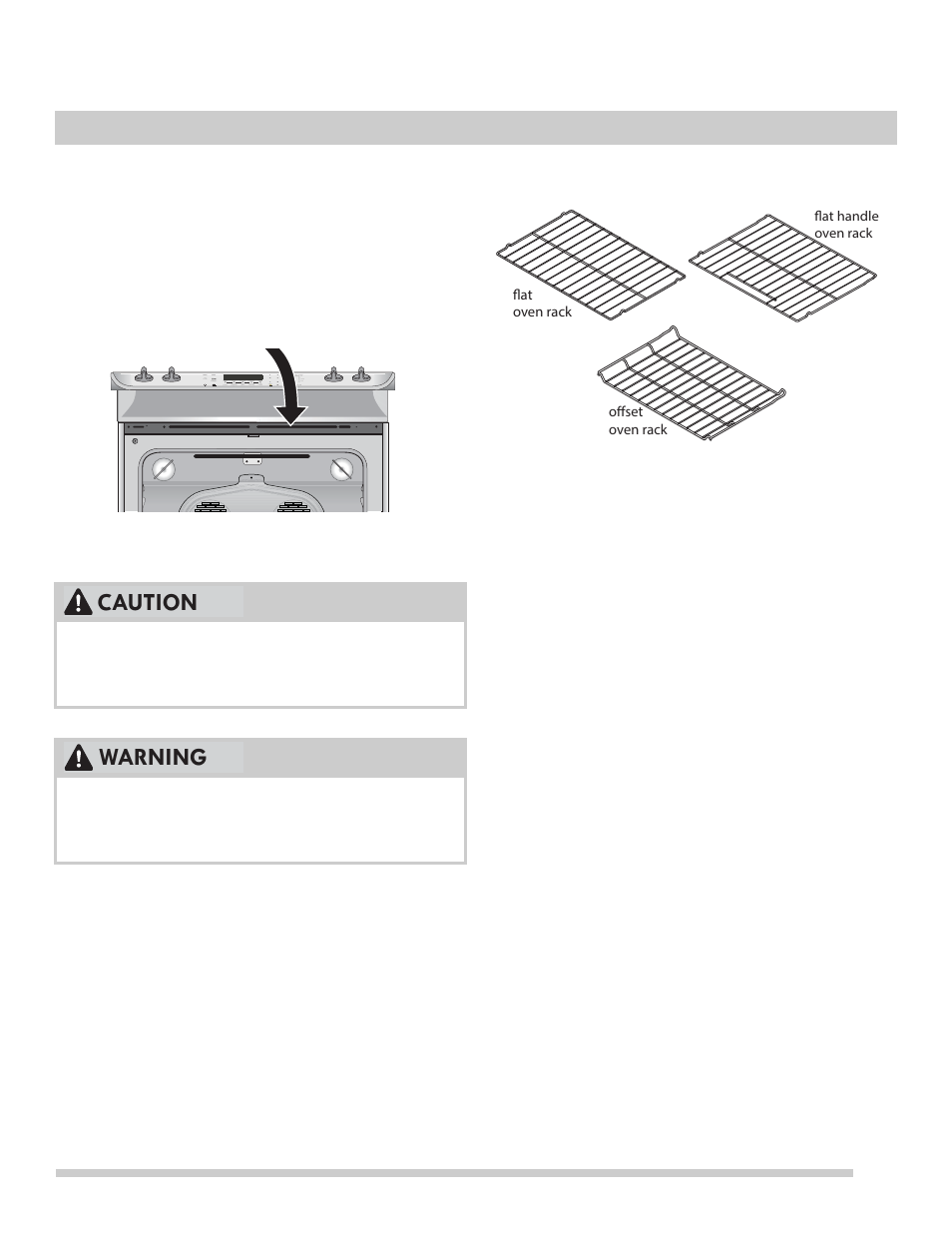 Before setting oven controls, Caution warning | FRIGIDAIRE FFES3025PB User Manual | Page 17 / 37