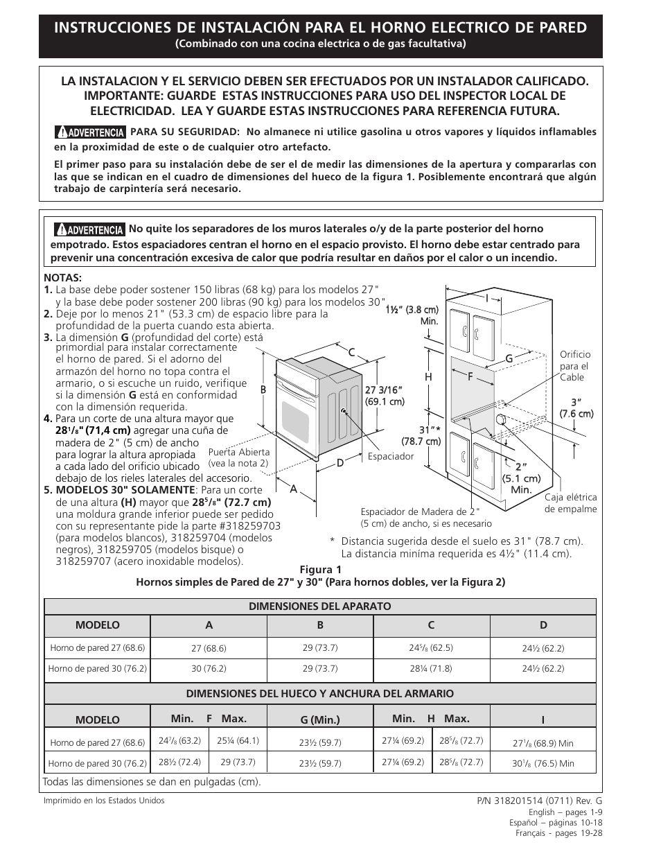 FRIGIDAIRE FFEW3025LS User Manual | Page 10 / 29
