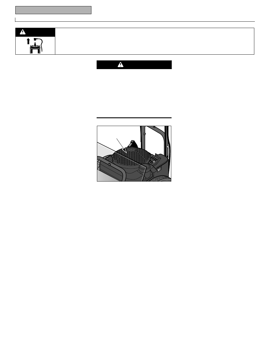Warning trimmer/mower cleaning and debris removal, Cleaning the engine, Lubrication | Compact storage, General engine maintenance, Warning | Bolens 52069-6HP User Manual | Page 16 / 24