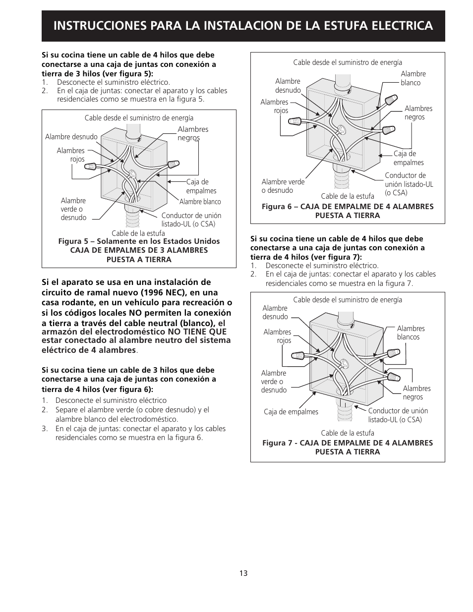 FRIGIDAIRE FFEC3624PS User Manual | Page 13 / 24