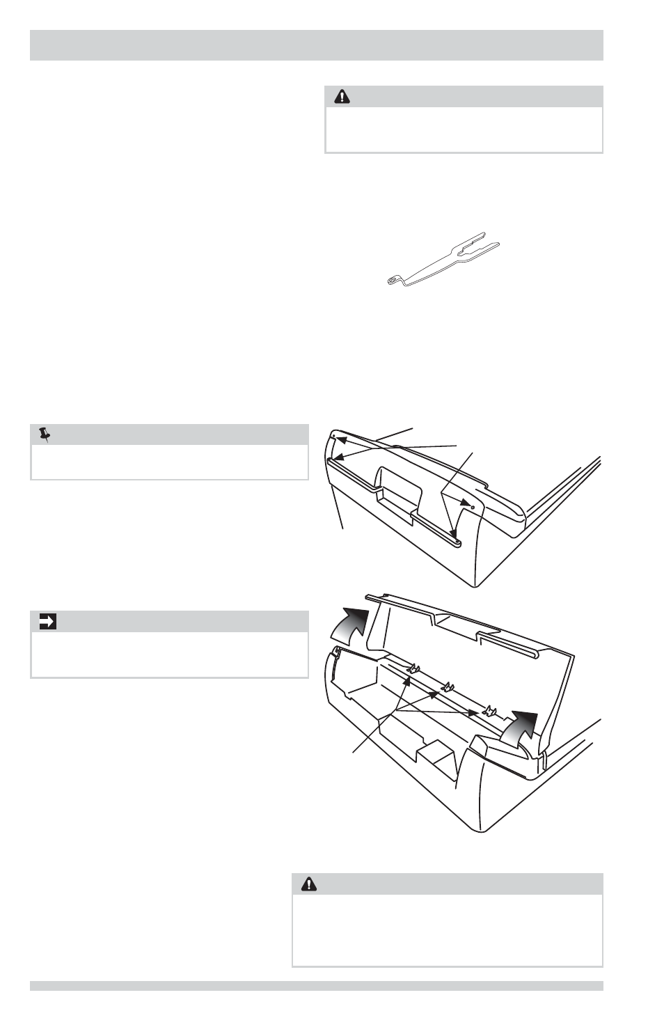 Accesorios, Piezas de repuesto, Precaución | Advertencia, Información técnica/diagrama de cableado, Importante, Nota | FRIGIDAIRE FFTW1001PW User Manual | Page 30 / 32