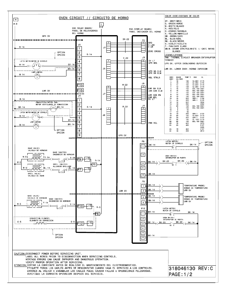 FRIGIDAIRE FGGF301DNF User Manual | 2 pages