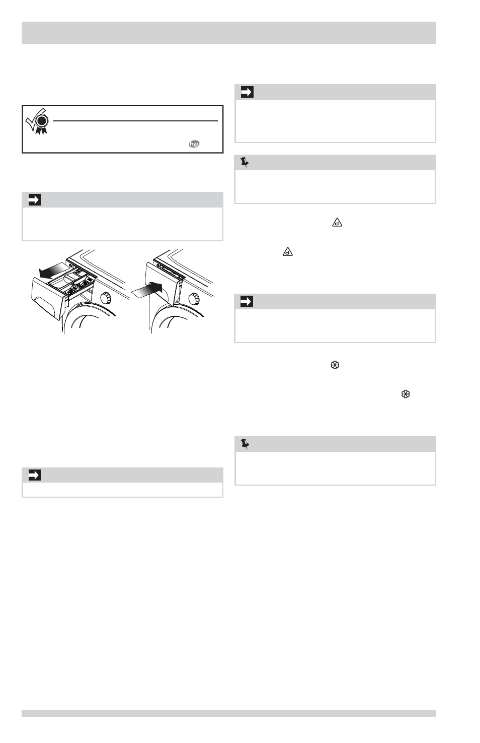 Operating instructions, Important | FRIGIDAIRE FFFS5115PA User Manual | Page 8 / 26