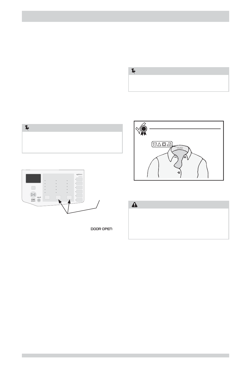 Operating instructions, Caution | FRIGIDAIRE FFFS5115PA User Manual | Page 9 / 26