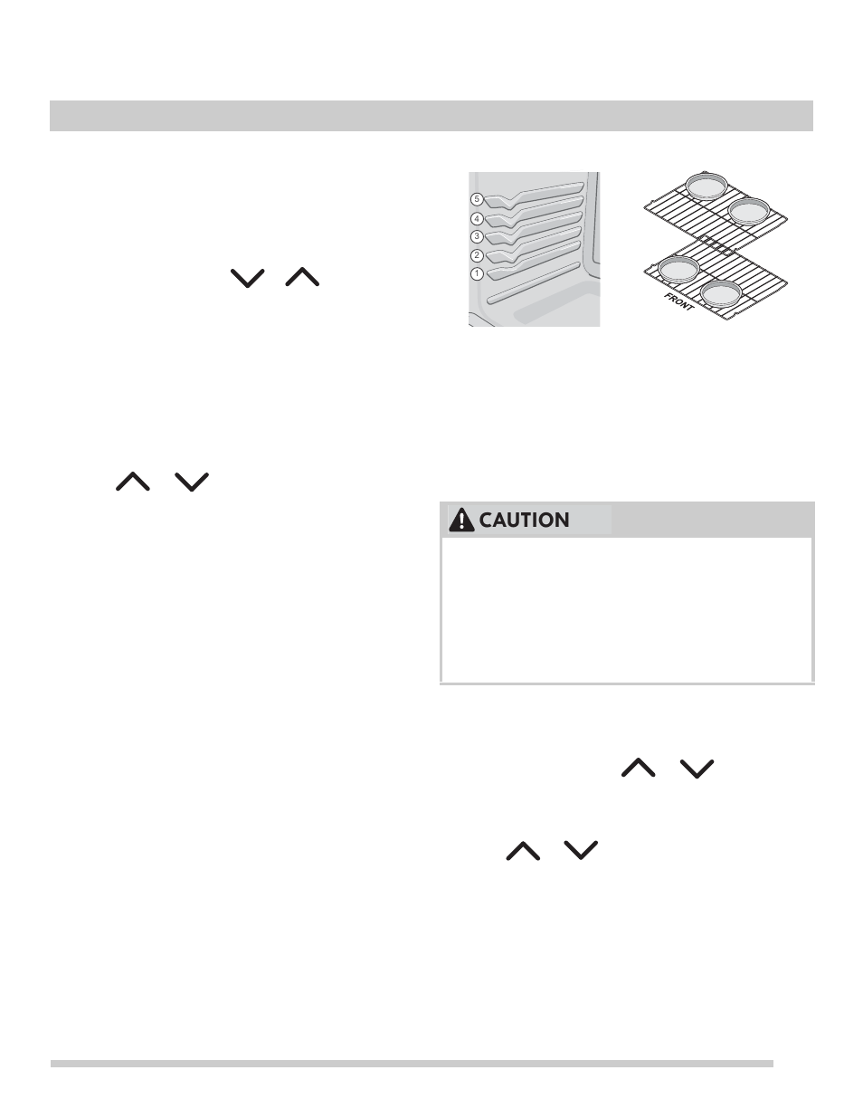 15 setting oven controls, Caution | FRIGIDAIRE FFES3015PS User Manual | Page 15 / 32