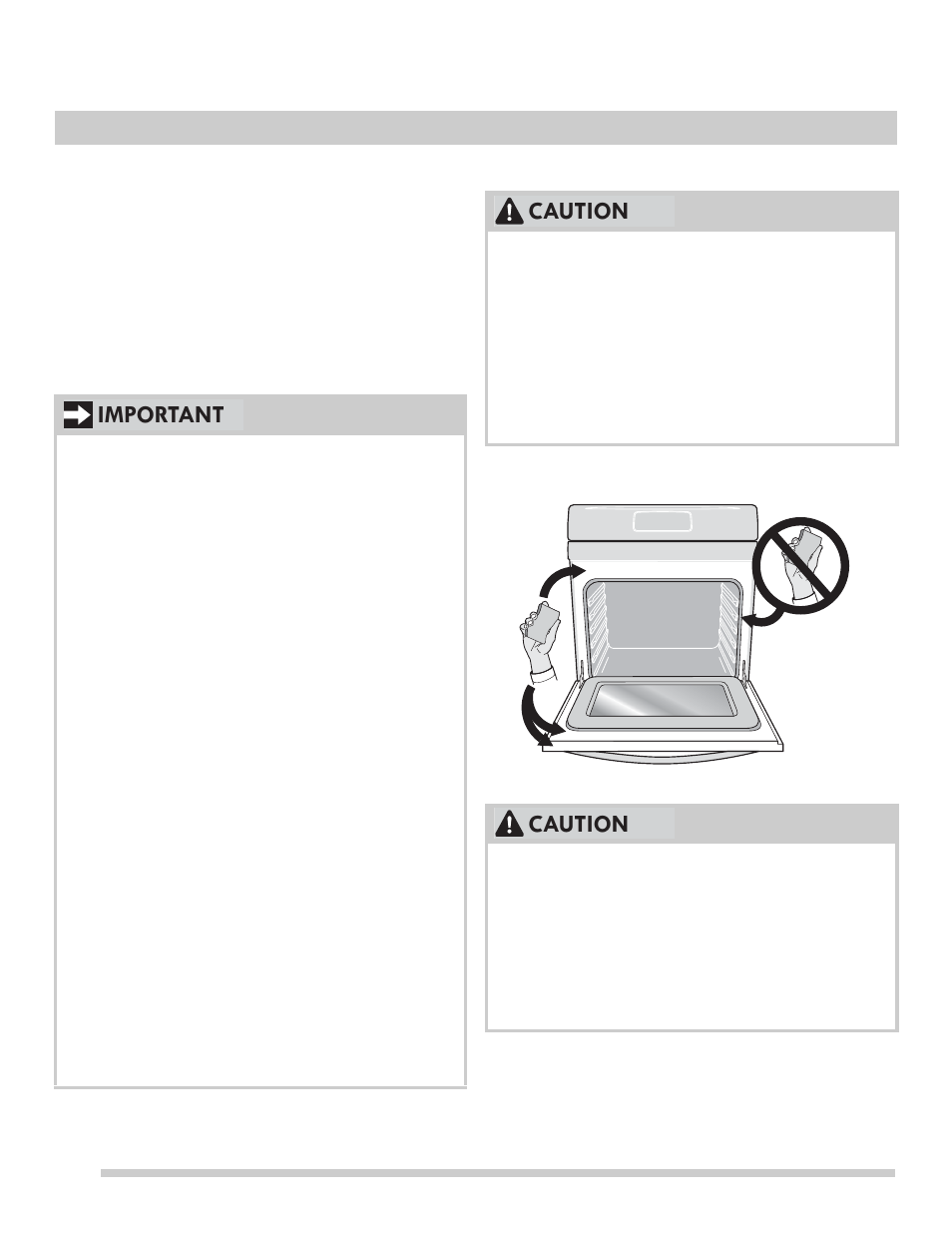 18 setting oven controls, Important, Caution | FRIGIDAIRE FFES3015PS User Manual | Page 18 / 32