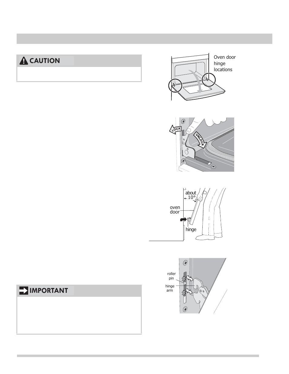 23 care and cleaning, Caution important | FRIGIDAIRE FFES3015PS User Manual | Page 23 / 32