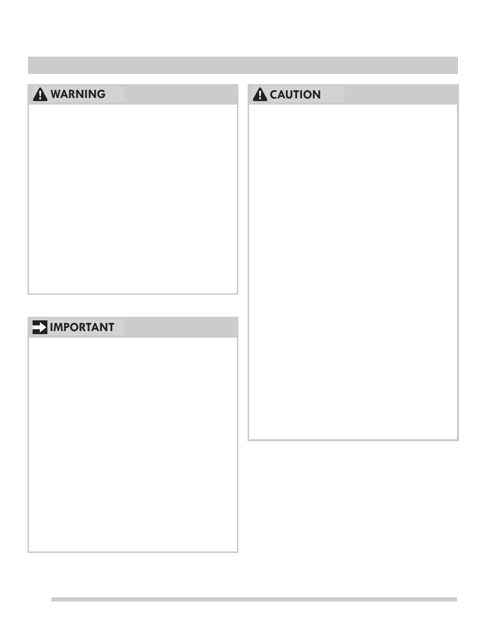 4important safety instructions, Warning important, Caution | FRIGIDAIRE FFEW3025PB User Manual | Page 4 / 21