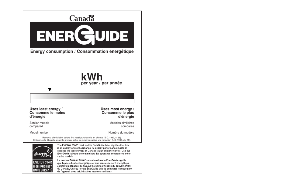 Type 3, Ffht1821q | FRIGIDAIRE FFHT1821QB User Manual | Page 2 / 2