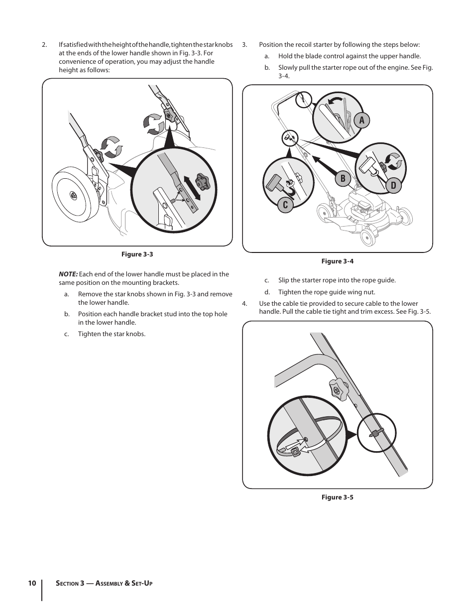 Ac d b | MTD Series 080 User Manual | Page 10 / 40