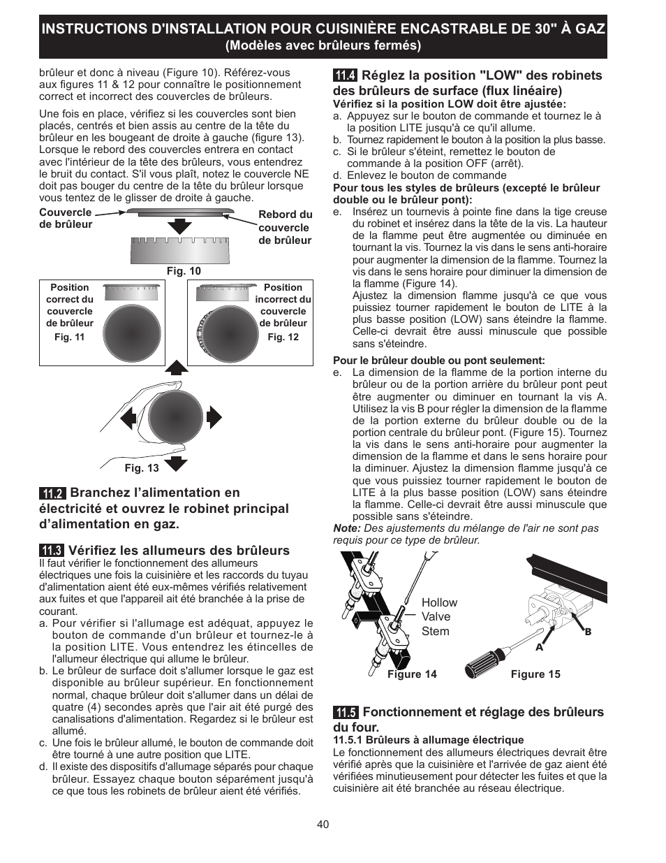 FRIGIDAIRE FGGS3065PF User Manual | Page 40 / 44