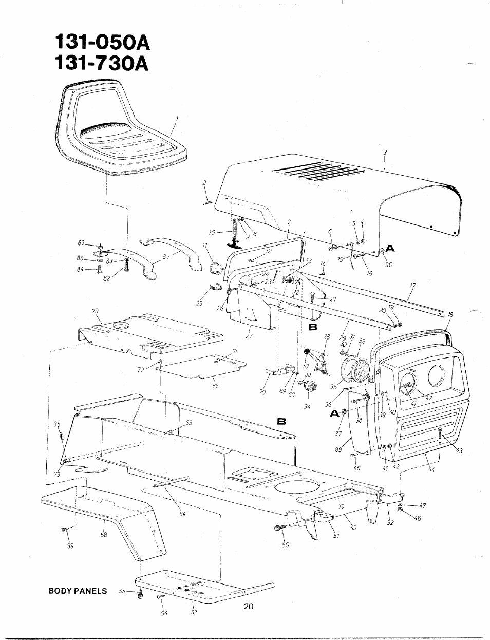 Bolens 131-730A User Manual | Page 20 / 32