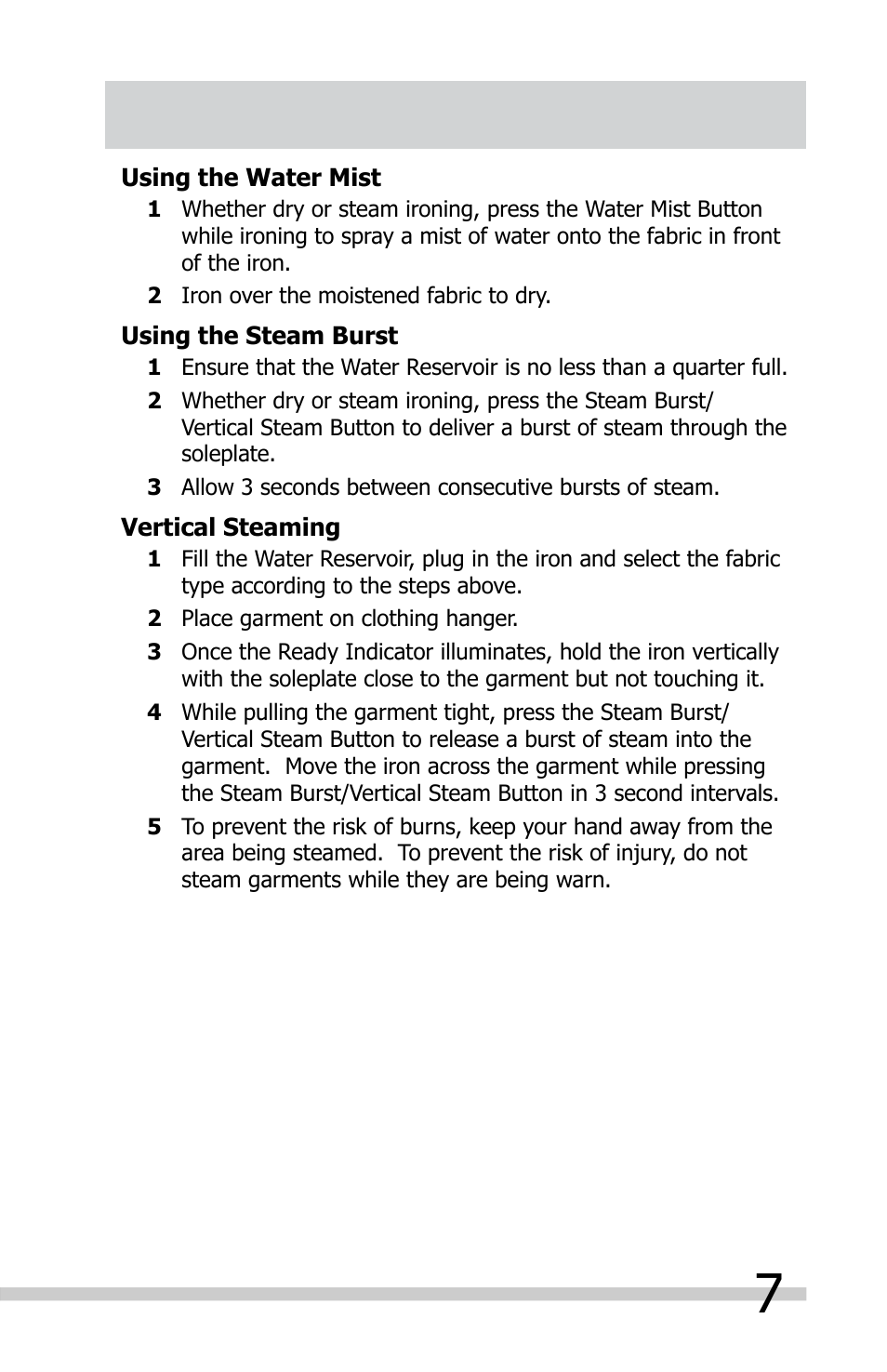 FRIGIDAIRE FAFI15D7MN User Manual | Page 7 / 10