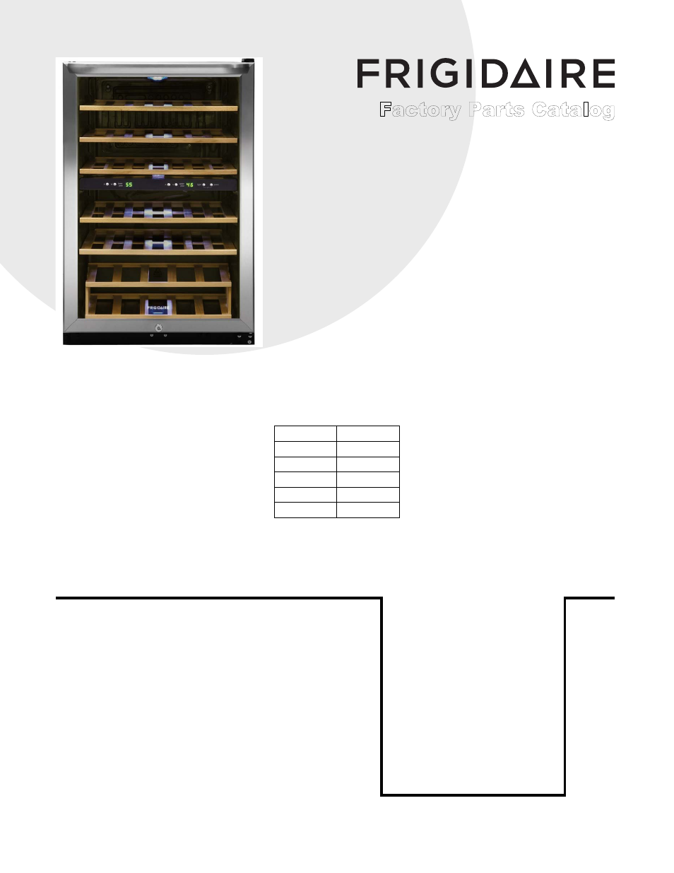 FRIGIDAIRE FFWC3822QS User Manual | 4 pages