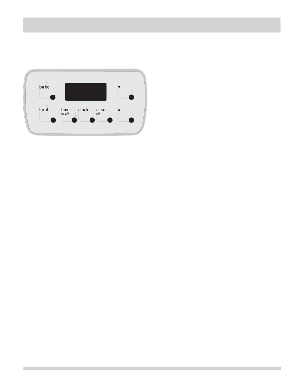 Model a - setting main oven controls, Control pad features | FRIGIDAIRE FFEF4017LB User Manual | Page 13 / 32
