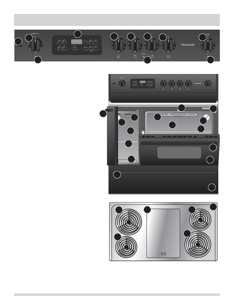 Features at a glance - model c | FRIGIDAIRE FFEF4017LB User Manual | Page 8 / 32