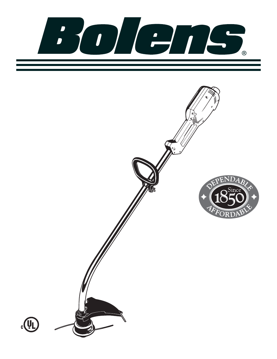 Bolens BL50 User Manual | 44 pages