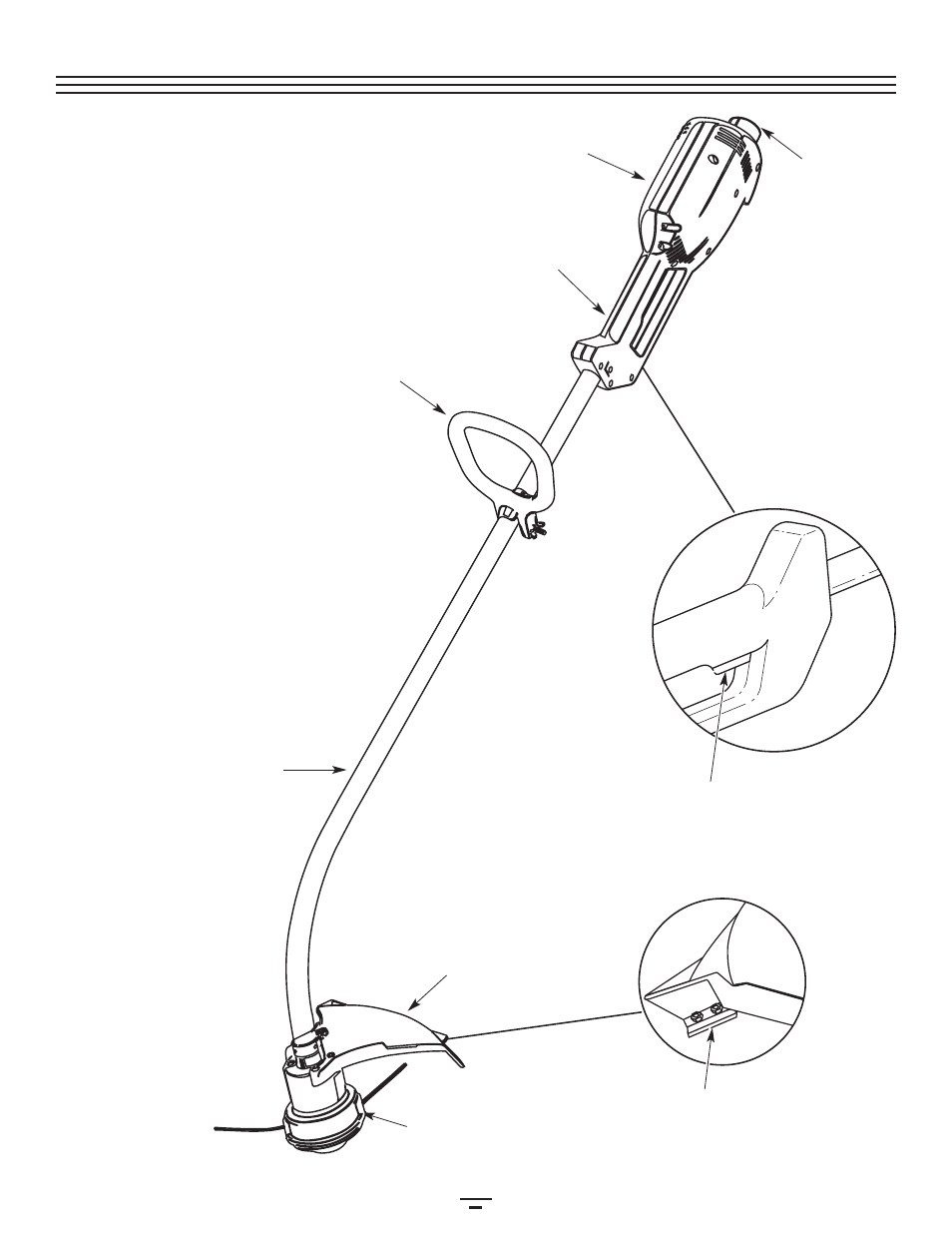 Normas para una operacion segura | Bolens BL50 User Manual | Page 34 / 44