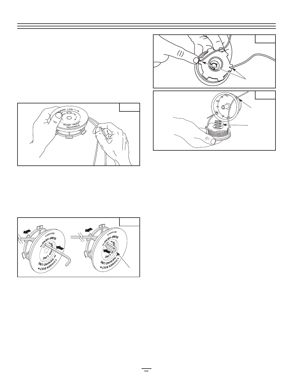 Instrucciones de mantenimiento y reparacion | Bolens BL50 User Manual | Page 39 / 44