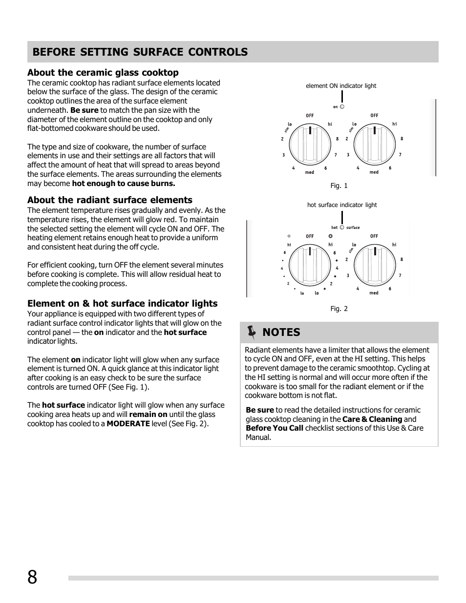 FRIGIDAIRE FFEF3048LS User Manual | Page 8 / 28