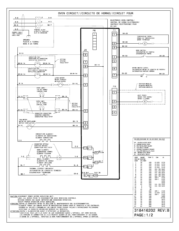 FRIGIDAIRE FPET3085KF User Manual | 2 pages