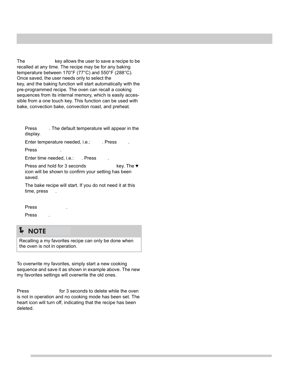 18 oven controls | FRIGIDAIRE FGEW2765PB User Manual | Page 18 / 31