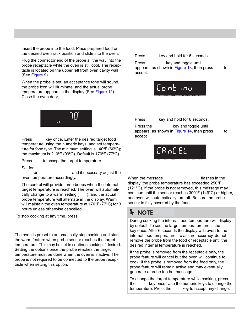 20 oven controls | FRIGIDAIRE FGEW2765PB User Manual | Page 20 / 31
