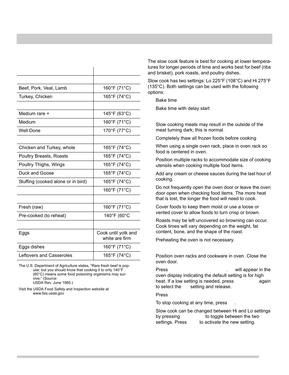 21 oven controls | FRIGIDAIRE FGEW2765PB User Manual | Page 21 / 31