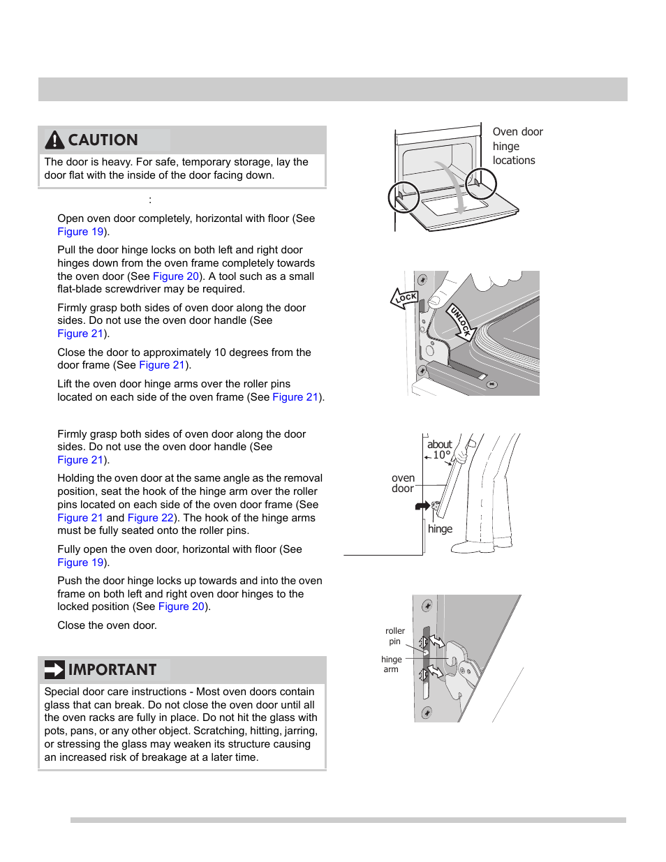 28 care and cleaning, Caution important | FRIGIDAIRE FGEW2765PB User Manual | Page 28 / 31