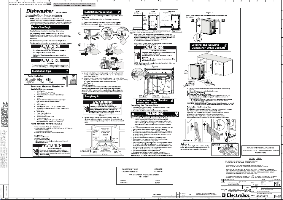 FRIGIDAIRE FPID2495QF User Manual | 2 pages