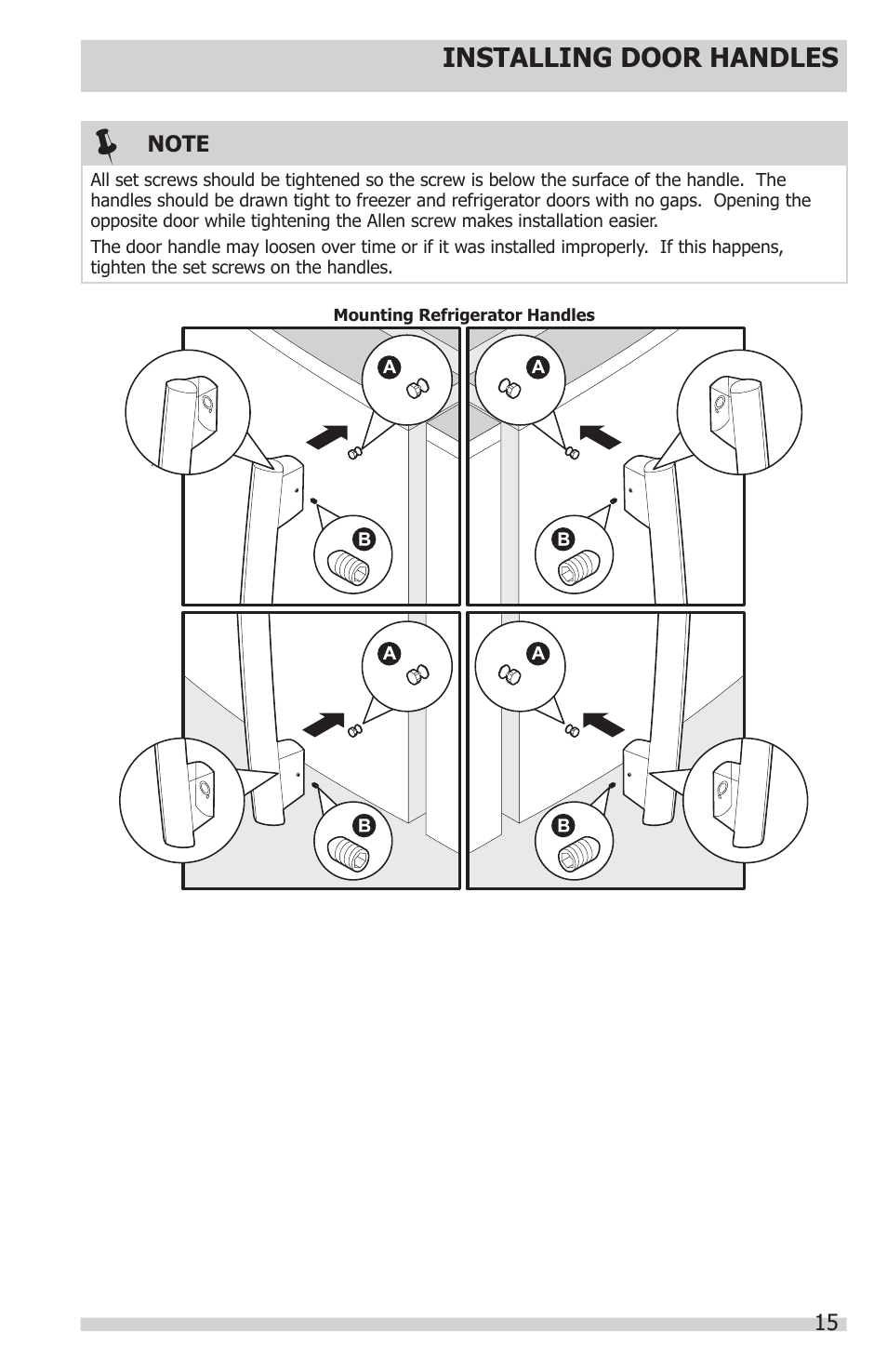 FRIGIDAIRE FGUB2642LF User Manual | Page 15 / 41