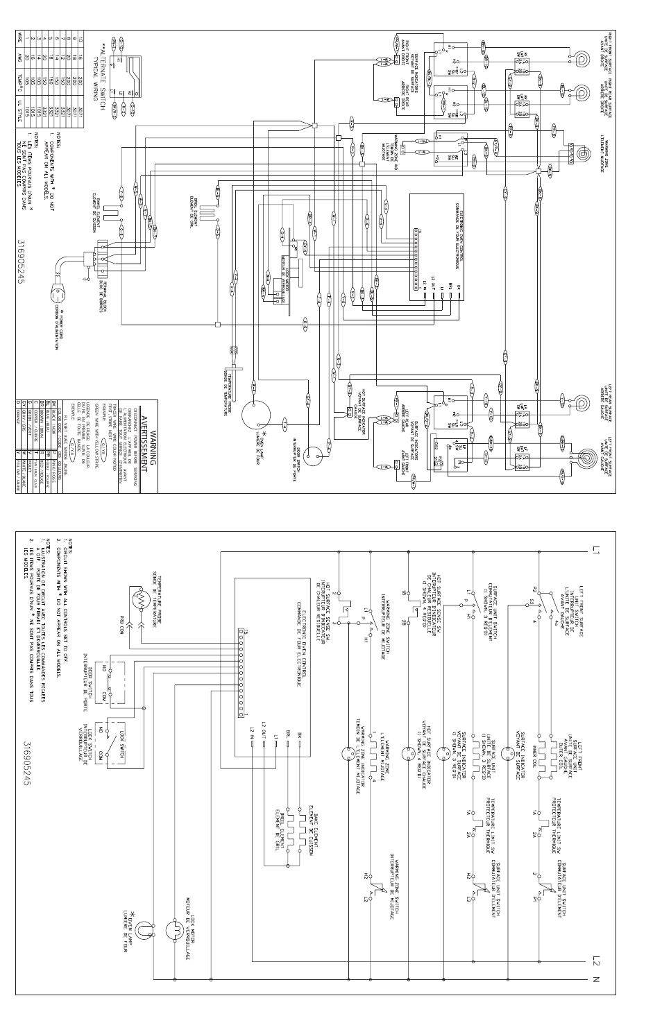 Avertis sement, Warning | FRIGIDAIRE FGEF3030PF User Manual | Page 2 / 2