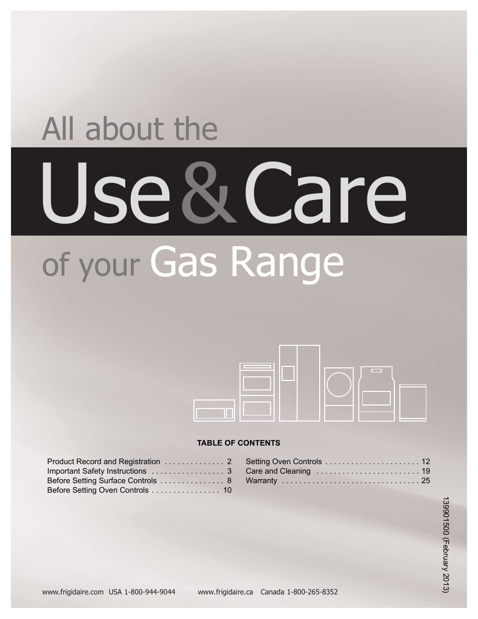 FRIGIDAIRE FFGS3025PS User Manual | 25 pages