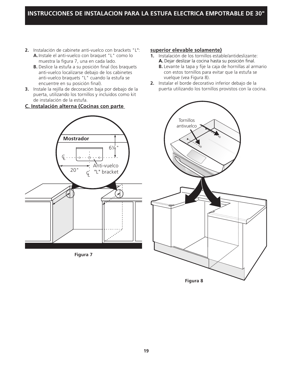 FRIGIDAIRE FFED3025LW User Manual | Page 19 / 20