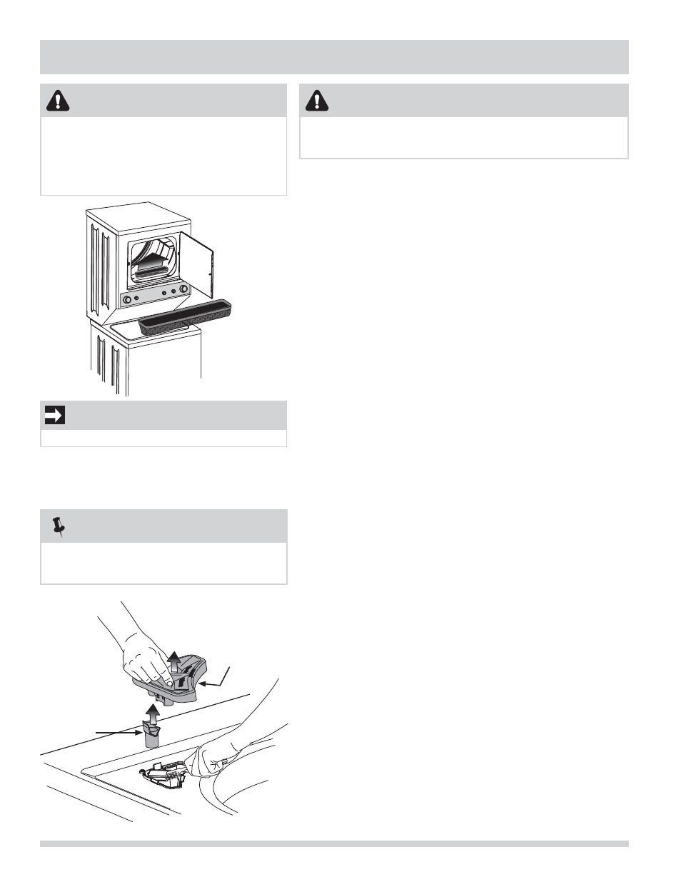 Care and cleaning, Important, Warning | FRIGIDAIRE FFLG1011MW User Manual | Page 18 / 22