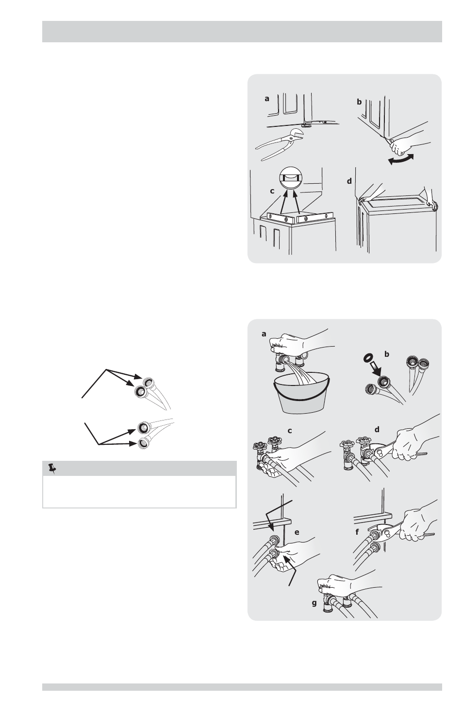 Installation instructions | FRIGIDAIRE FFLG2022MW User Manual | Page 17 / 64