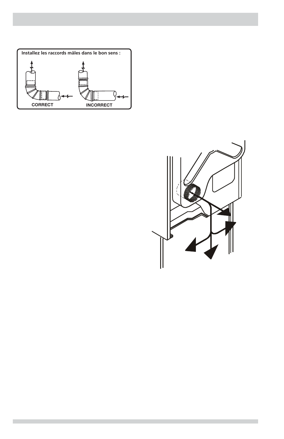 Exigences d’installation | FRIGIDAIRE FFLG2022MW User Manual | Page 28 / 64