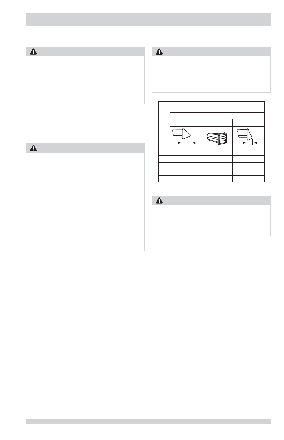 Installation requirements, Warning | FRIGIDAIRE FFLG2022MW User Manual | Page 7 / 64