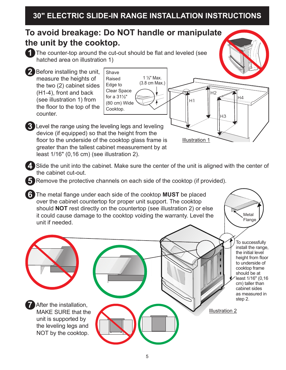 FRIGIDAIRE FFES3025PW User Manual | Page 5 / 40