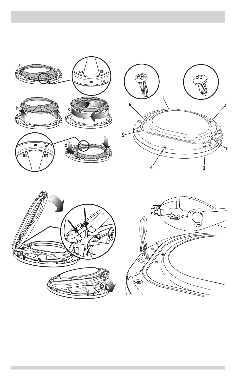 Reversing door | FRIGIDAIRE FFSE5115PA User Manual | Page 22 / 76