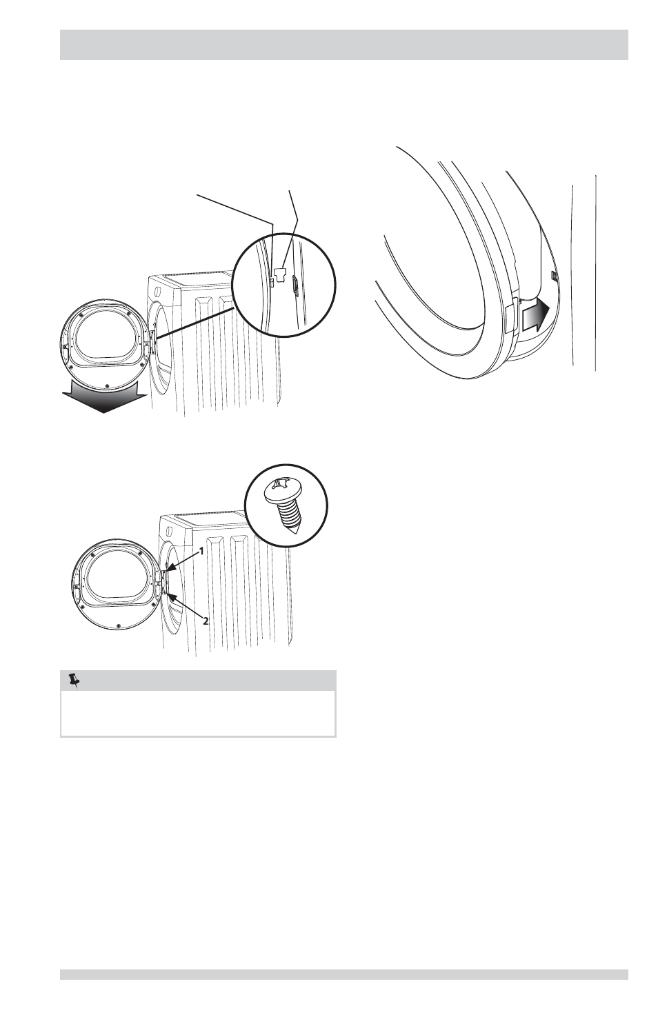 Reversing door | FRIGIDAIRE FFSE5115PA User Manual | Page 23 / 76