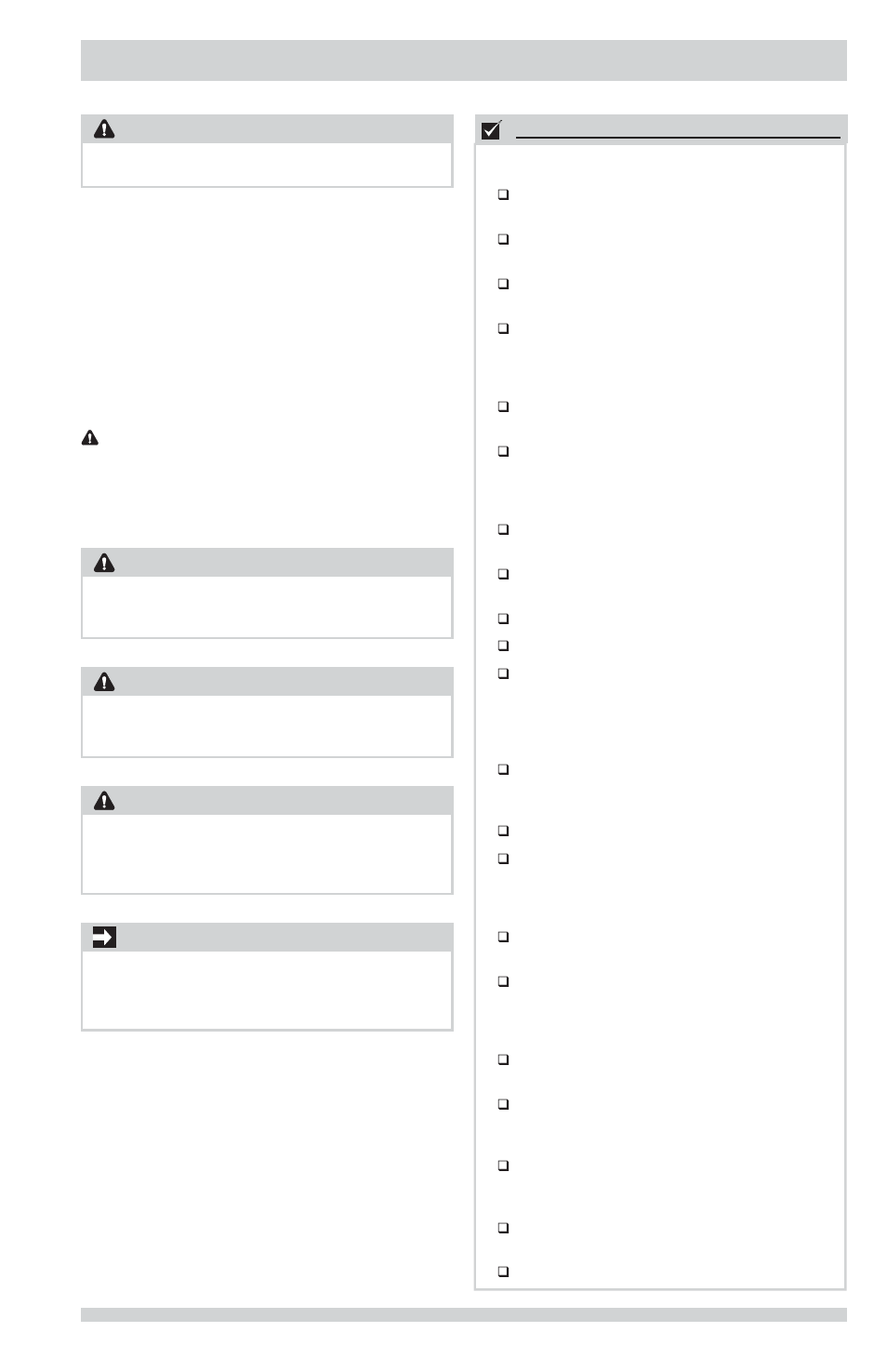 Mesures de sécurité importantes, Défi nitions, Important | Avertissement, Attention, Danger, Liste de vérifi cation d’installation | FRIGIDAIRE FFSE5115PA User Manual | Page 27 / 76