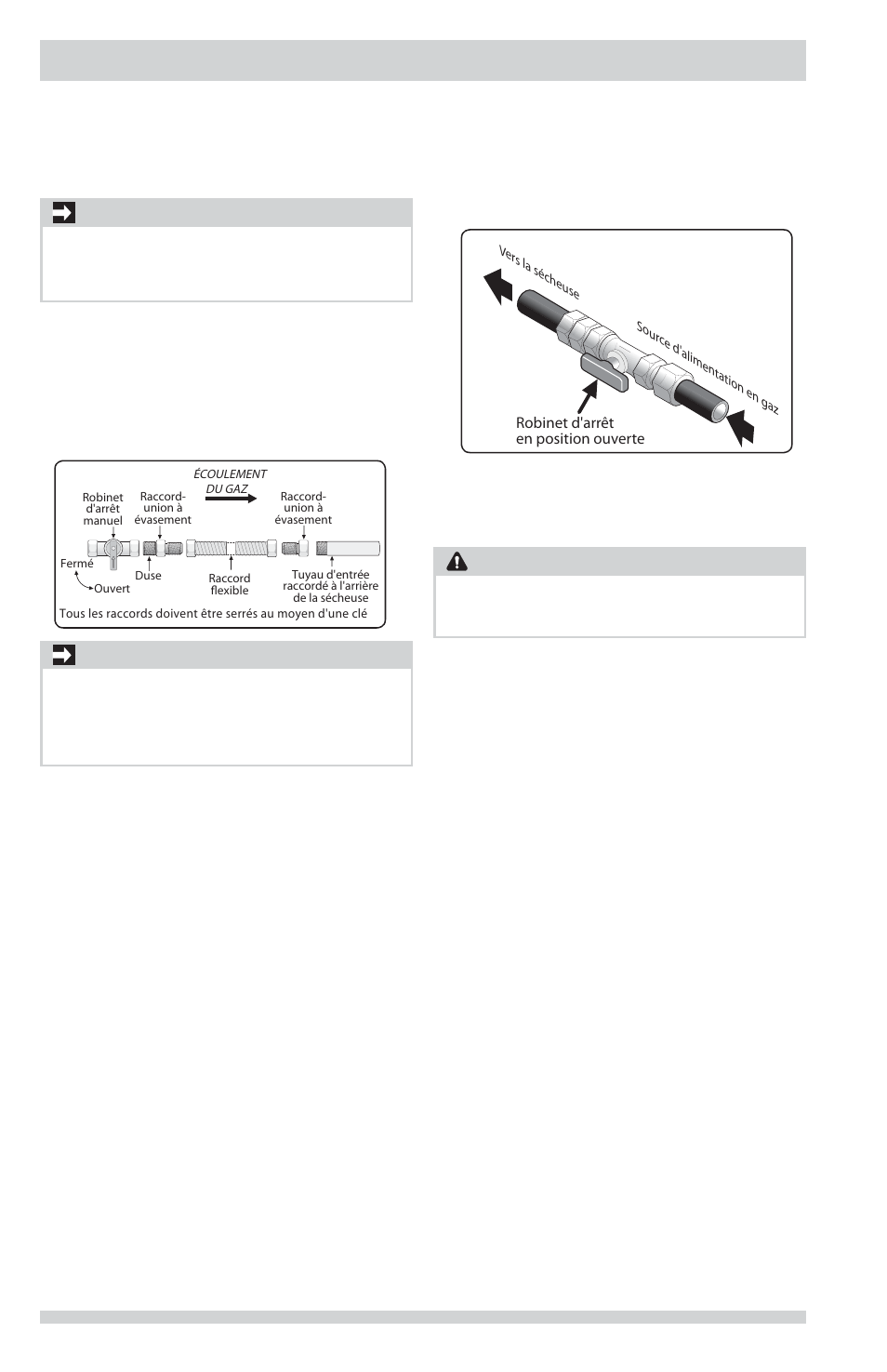 Instructions d’installation, Important, Avertissement | FRIGIDAIRE FFSE5115PA User Manual | Page 38 / 76