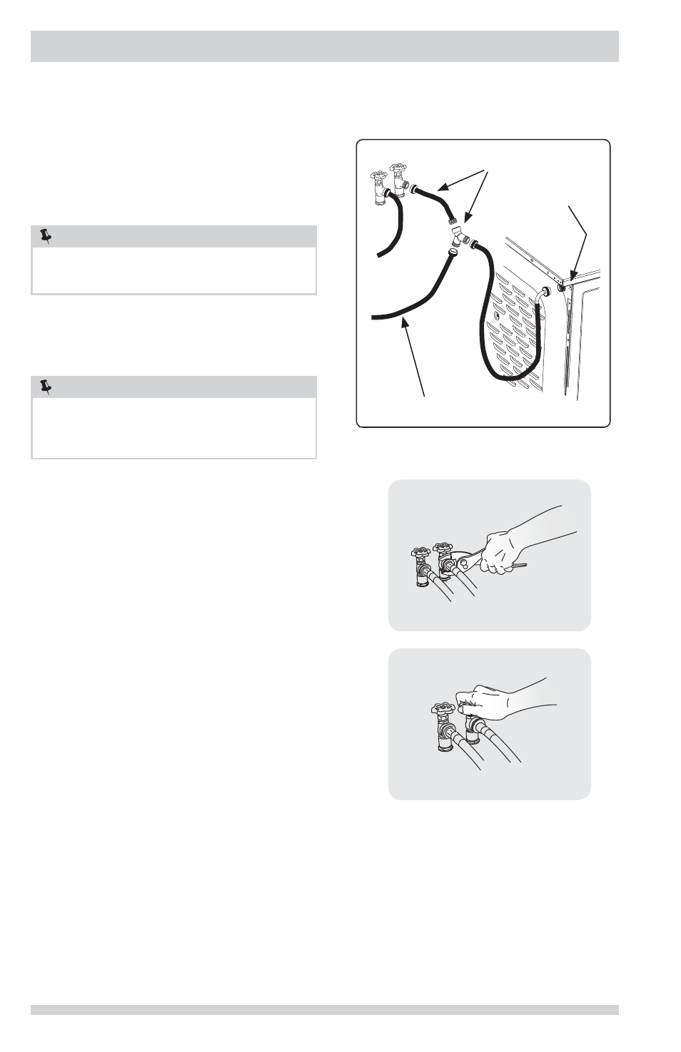 Instructions d’installation, Remarque | FRIGIDAIRE FFSE5115PA User Manual | Page 40 / 76