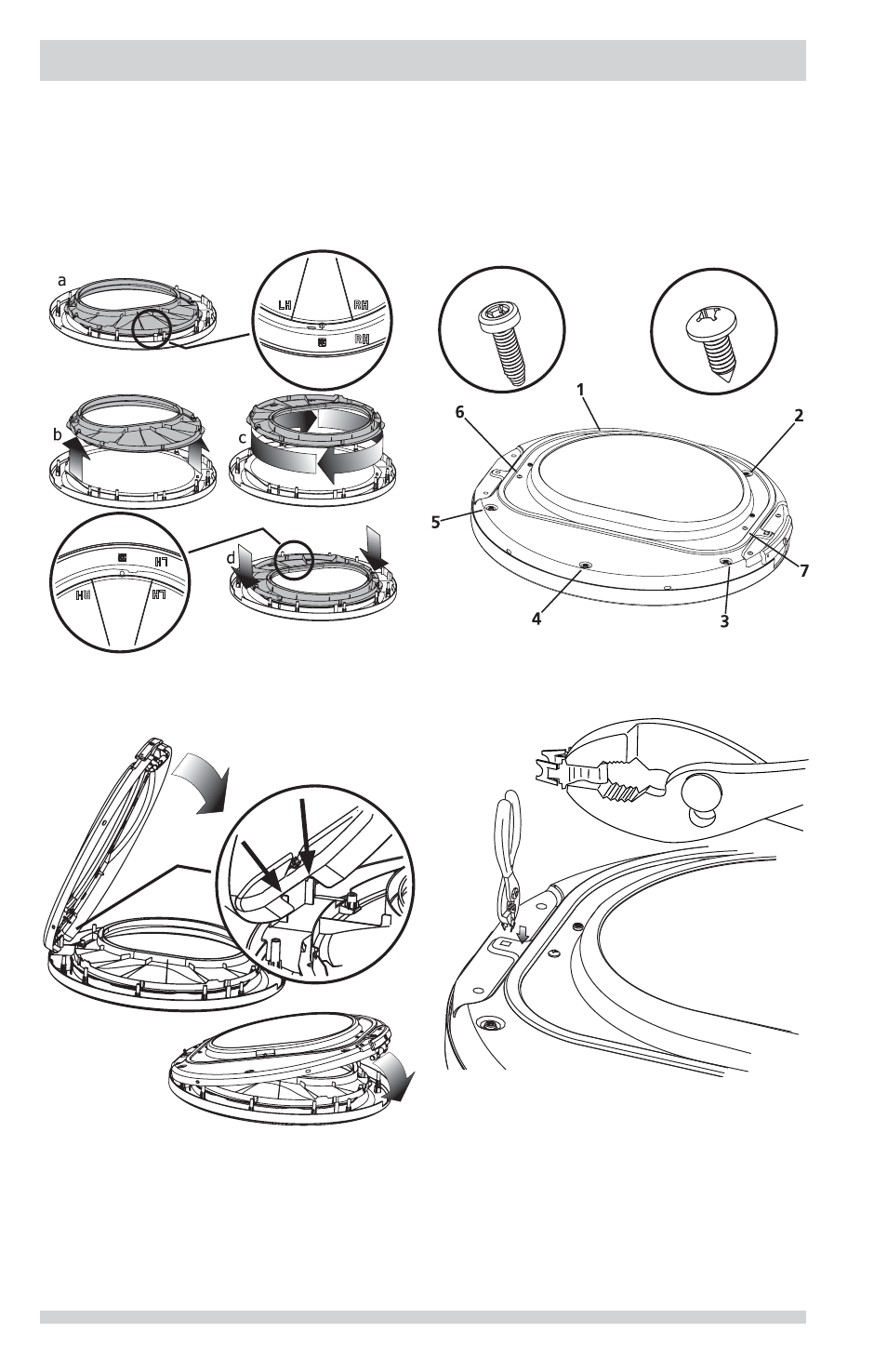 Inversion de la porte | FRIGIDAIRE FFSE5115PA User Manual | Page 46 / 76